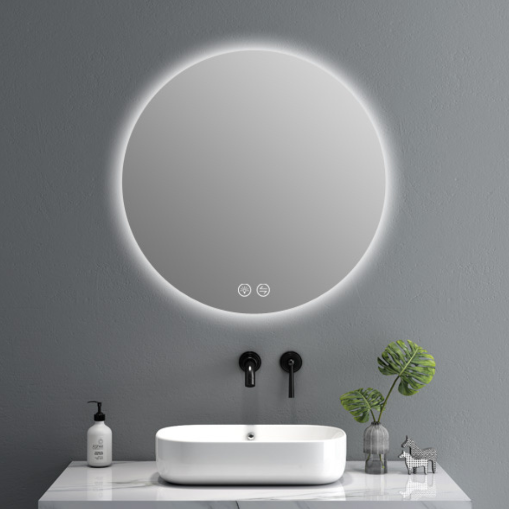 Cosm BACK LIGHT MIRROR LED/3CCT/Dimmable/Anti Fog 36"*30"-Round-CM3605S